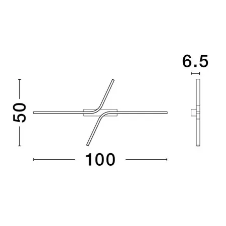 Lampa sufitowa MALERTA LE45419 LED 41W 4000K ściemnialna czarna