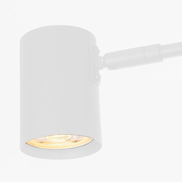 Sufitowa lampa SNOW LP-731/6P WH Light Prestige regulowana do salonu biała