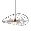 Wisząca lampa Chapeau R31451032 RL Light kapelusz metalowy czarny