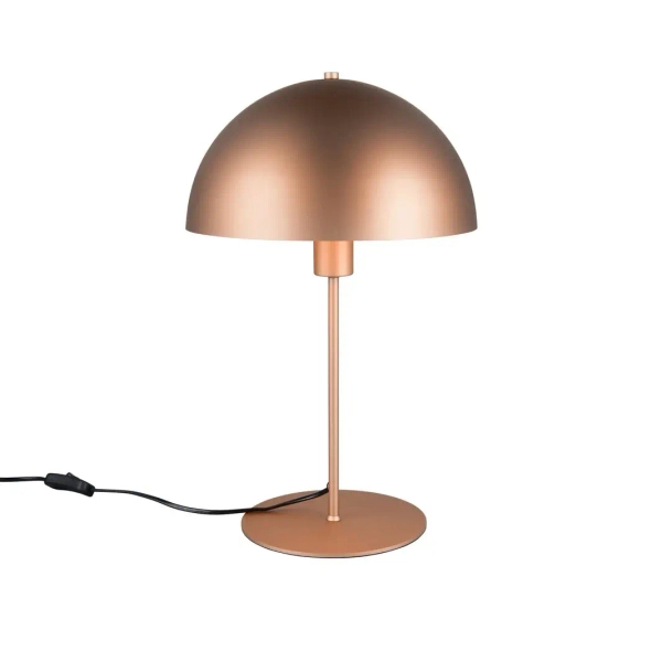 Stolikowa lampa NOLA 506290165 różowa kopuła 1xE27 do sypialni