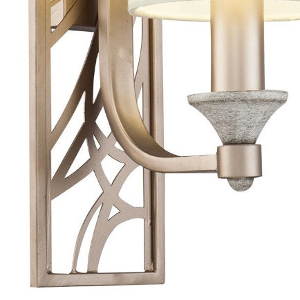 LAMPA ścienna VITTORIA H005WL-01BG Maytoni abażurowa OPRAWA kinkiet złoty