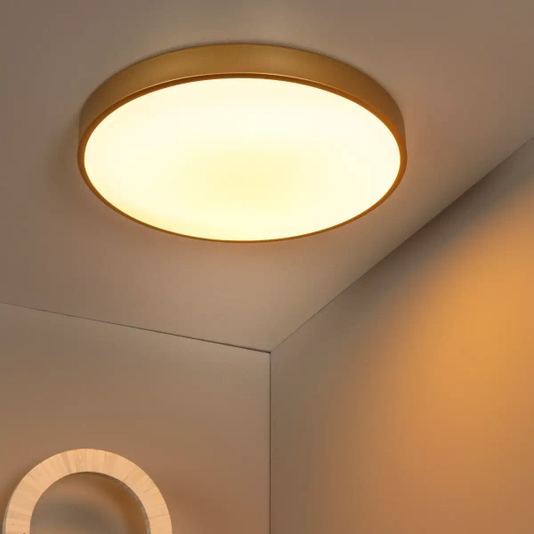 Plafon kuchenny UNAR 79185/50/02 Lucide LED 36W 2700K złoty