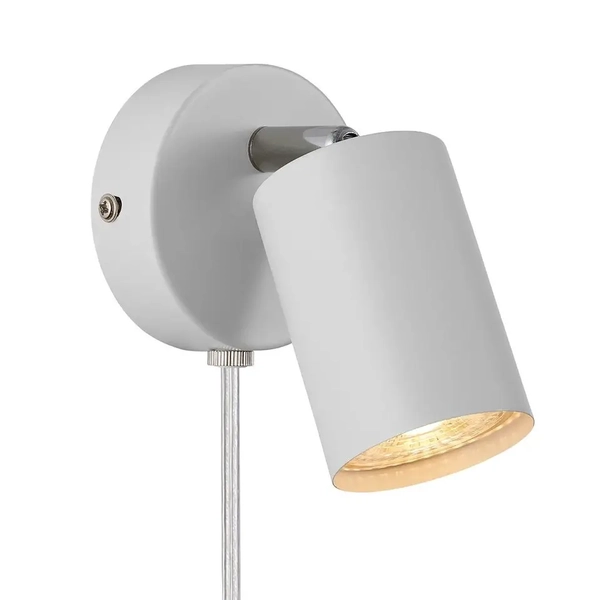 Lampa ścienna regulowana Explore 2113251001 Nordlux tuba biała