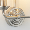 Lampa ścienna abażurowa Highclere 94403 Endon beżowy chrom