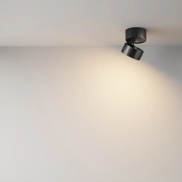 Lampa sufitowa z regulacją Onda C024CL-12W3K-B-1 LED 12W 3000K czarna