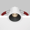 Lampa wpuszczana Alfa DL043-01-10W3K-D-RD-WB LED 10W 3000K biały czarny