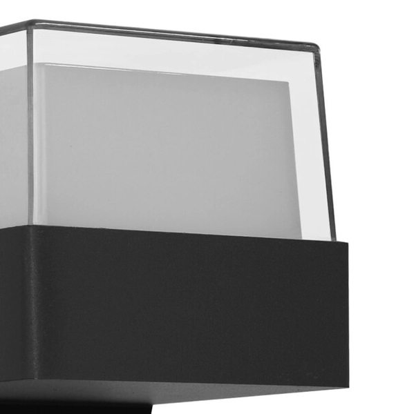 Kinkiet elewacyjny LED Marti OWL-4642-4K Italux 5W 4000K IP54 czarny