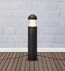 Stojąca lampa metalowa Garden LED 6W 3000K słupek ogrodowy czarny