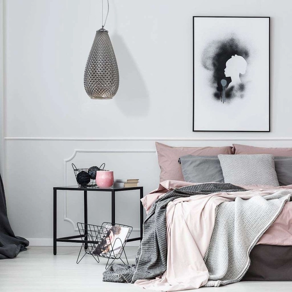 Wisząca LAMPA loftowa PETRA ML5480 Milagro szklana OPRAWA skandynawska ZWIS glamour kropla łezka chrom