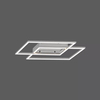 Sufitowa lampa Inigo kwadratowe ramki LED 24W 3000K aluminium