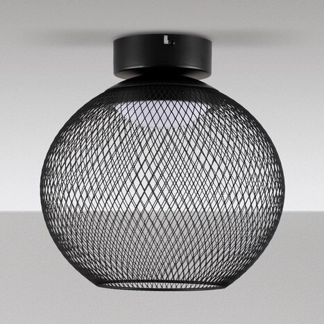 Nasufitowa lampa RITA LE44256 LED 12W 3000K druciana czarna