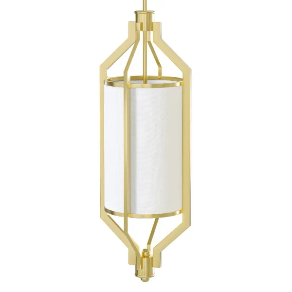 Pojedyncza wisząca lampa do sypialni Zundo Old Gold 20 OR85860 złota