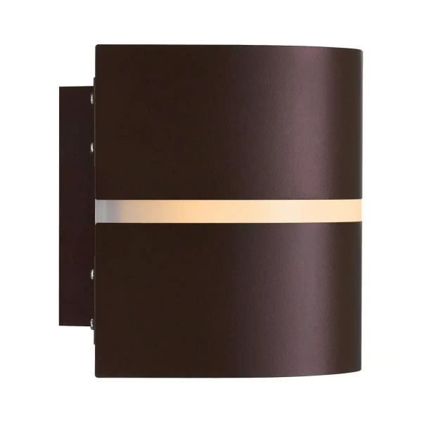 Elewacyjna lampa ścienna SIBELIS 2418311061 metalowa IP44 brązowa