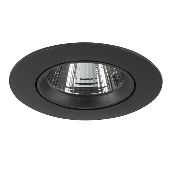 Lampa kuchenna punktowa Egina 10548 Nowodvorski LED 5W 3000K okrągła czarna