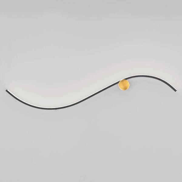 Lampa naścienna do kuchni CUZCO LE44313 LED 20W 3000K czarna złota