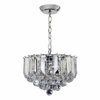 Salonowa lampa wisząca Fargo FARGO-12CH Endon glamour chrom przezroczysta