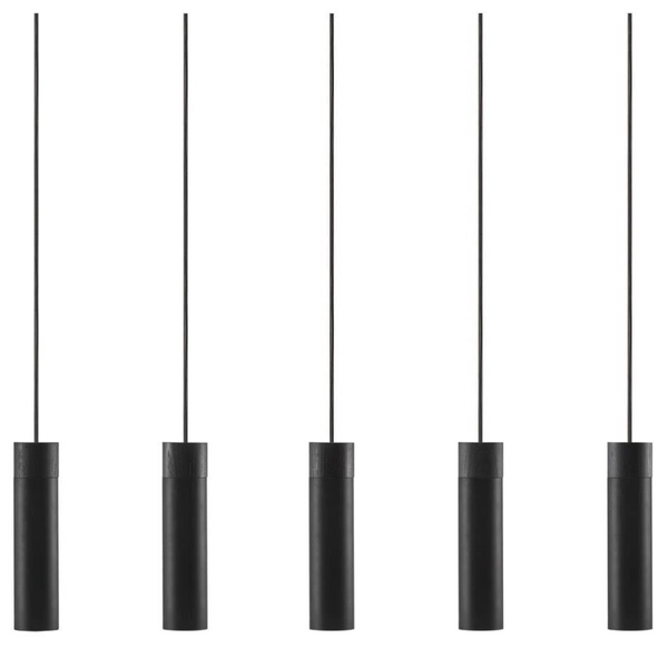 Lampa wisząca Tilo 2010483003 Nordlux kaskada metalowe tuby czarne