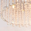 Okrągła lampa sufitowa crystals Hanna 78698 glamour chrom przezroczysty