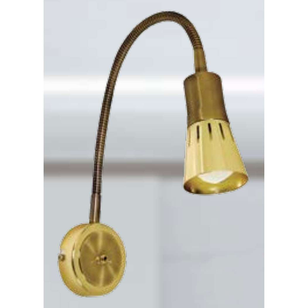 Regulowana lampa ścienna ARENA 91-84470 kinkiet do czytania złota
