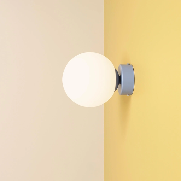 Lampa ścienna Ball Wall 1076C16_S kulista niebieska