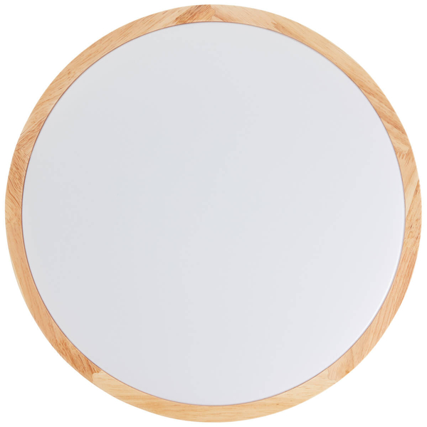 Skandynawska lampa sufitowa Laskos G99525/75 LED 22W 3000K biała drewniana