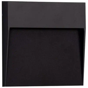 Elewacyjna lampa metalowa LORCENA LE75296 LED 5W 3000K IP54 czarna