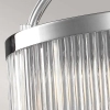 LAMPA wisząca Paulson FE-PAULSON-6P Elstead FEISS okrągła OPRAWA klasyczny zwis do łazienki IP44 chrom przezroczysty