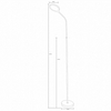 Regulowana lampa podłogowa SM-609-WH LED 10W 3000-6000K biały