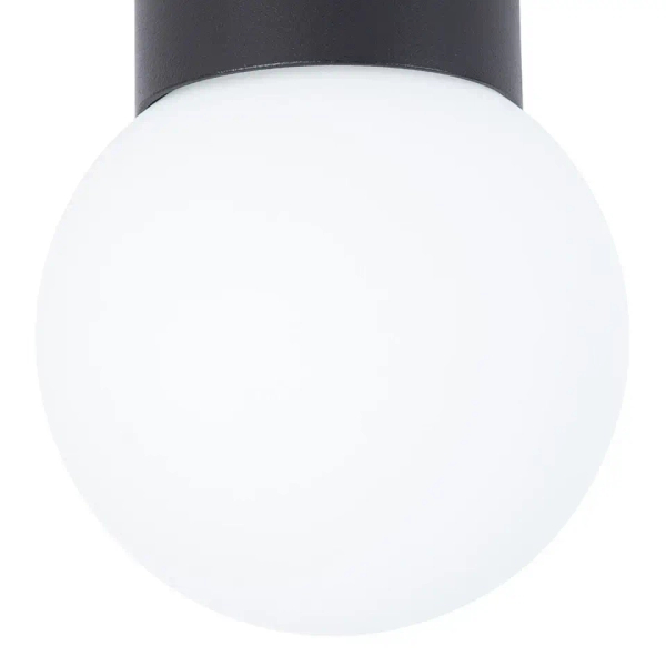 Sufitowa lampa do sypialni Hotel Mood 1 41311 kula biała czarna