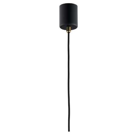 Skandynawska LAMPA wisząca LONGIS 10871105 Kaspa szklana OPRAWA loftowy ZWIS łezka kropla drop złota przezroczysta czarna