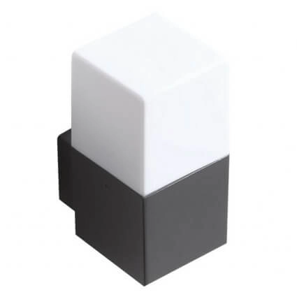 Elewacyjna lampa ścienna SORANO AZ4357 Azzardo czarny IP54 biały