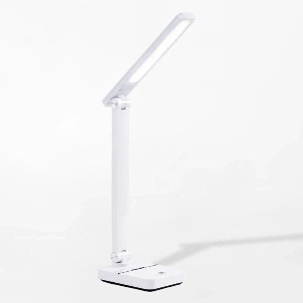 Nowoczesna lampa BIURKOWA 1949-WH LED 8W CCT regulowana biała