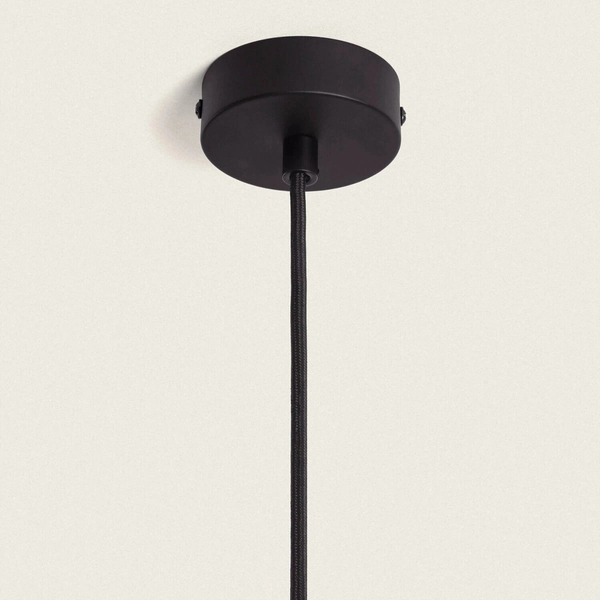 Lampa zawieszana Spoti ABR-SZK-C Abruzzo tuba złota czarna czerwona