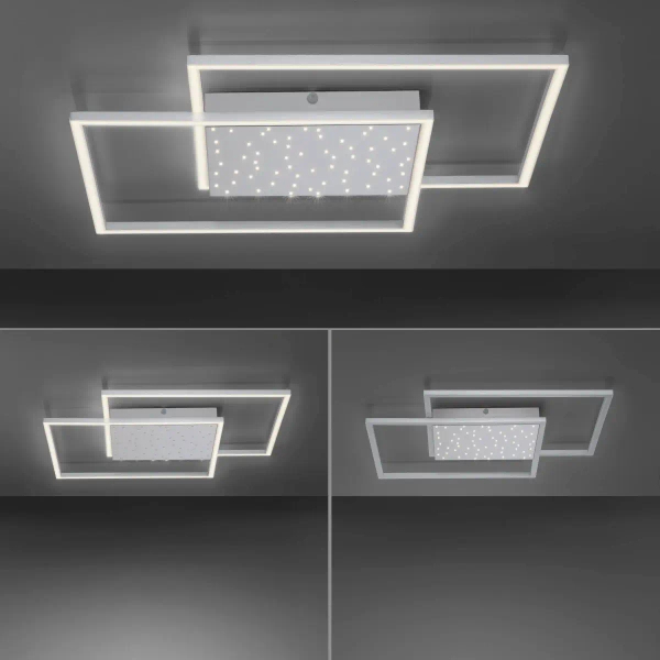 Plafon YUKI biały 6024-55 3xLED 57W 2700-5000K kwadratowa oprawa