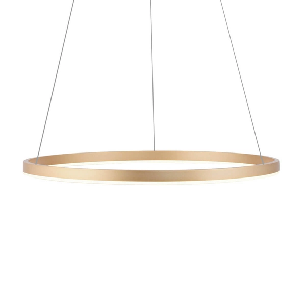 Zawieszana lampa RITUS 15394-60 Just Light LED 31,5W 3000K koło mosiądz
