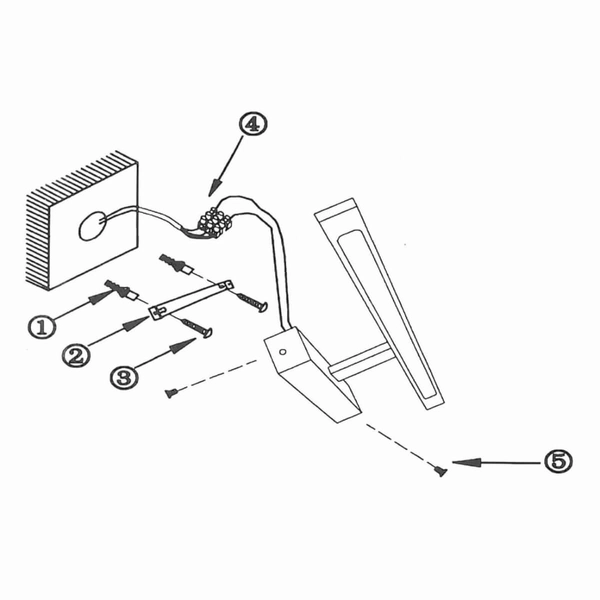Łazienkowa LAMPA ścienna ISLA GS-LWB-20W GOLD Light Prestige OPRAWA kinkiet LED 20W 4000K galeryjka nad lustro IP44 złota