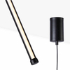 Sypialniana lampa wisząca Linea ABR-AVOLA-10W Abruzzo LED 10W 3000K czarny