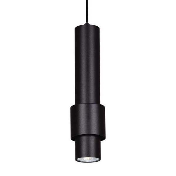 LAMPA wisząca Roto K-4544 Kaja okrągła OPRAWA metalowy ZWIS tuba czarna