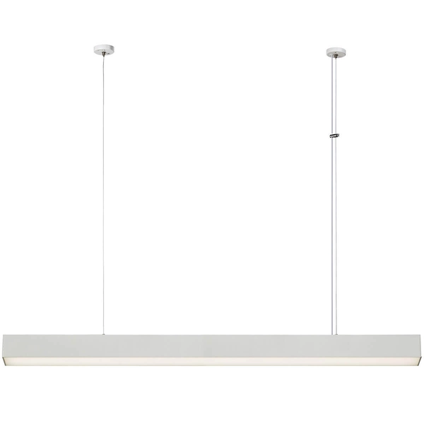 Lampa wisząca nad stół Luci LP-1401/1P L WH Smart LED 45W 3000-6000K biała