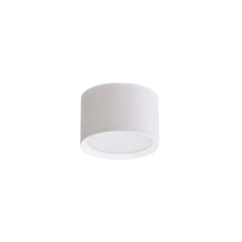 Biała lampa sufitowa MARTON AZ6859 1xLED 8W 3000K IP44 na korytarz