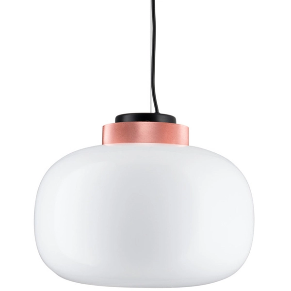 Wisząca lampa Boom 9969P/B Step LED 24W 3000K kulista biała miedziana