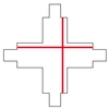 Krzyżowy X-ŁĄCZNIK 8678 Nowodvorski szynoprzewodu do 3-fazowej szyny podtynkowej 230V biały