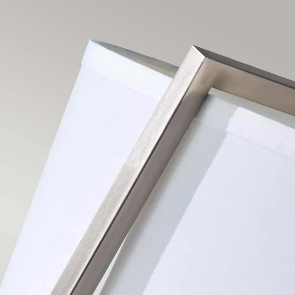 Stojąca LAMPA stołowa Lex FE-LEX-TL-BS Elstead Feiss abażurowa LAMPKA biurkowa z portem usb stal