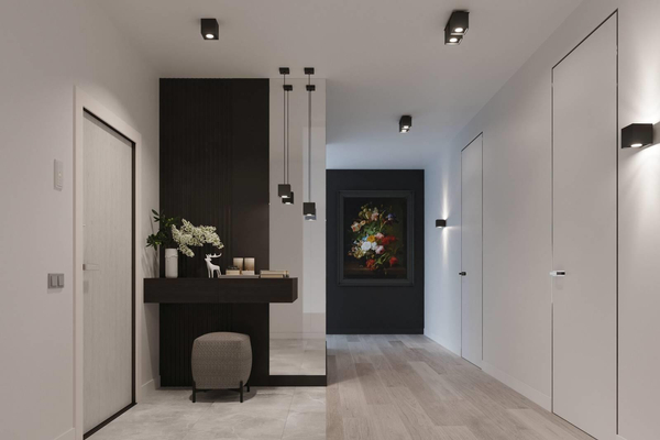 LAMPA wisząca SL.0060 metalowa OPRAWA zwis kostka cube  czarna