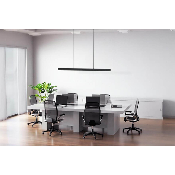 Wisząca lampa liniowa Liner MSE1501100312 Moosee LED 32W regulacja barwy czarna