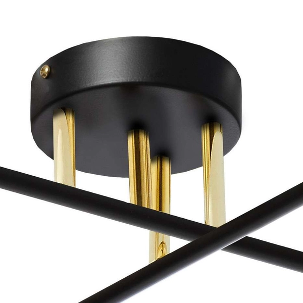 Loftowa LAMPA sufitowa ASTRA 10775402 Kaspa modernistyczna OPRAWA szklane kule balls czarne białe