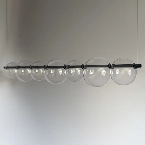 Molekułowa lampa wisząca Atola ML2244 LED 19W 4000K bubbles czarna