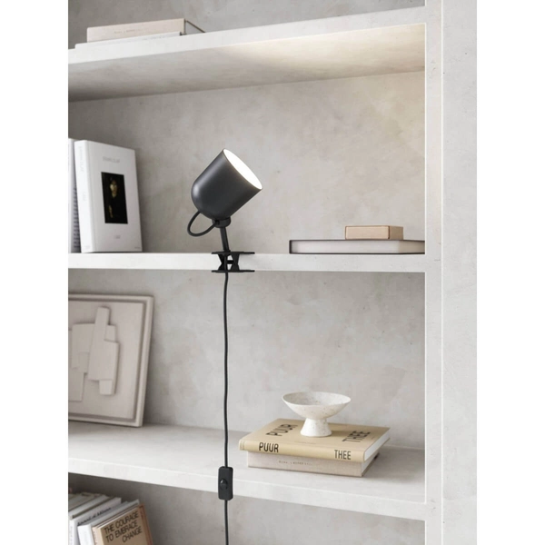 Lampa do czytania na klips Angle 2220362003 regulowana czarny