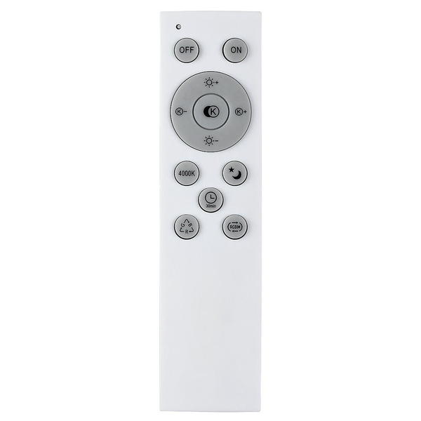 Nowoczesna LAMPA sufitowa BRUCE 2117 Rabalux okrągły plafon LED RGB 40W 3000K - 6000K nad łóżko chrom