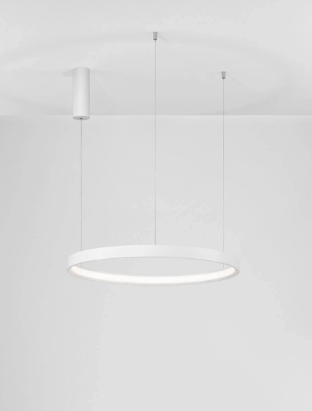 Wisząca lampa do salonu ZACAPU LE42796 ring LED 42W 3000K biały